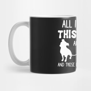 All I Need Is This Pittie _ That Other Pittie T-sh Mug